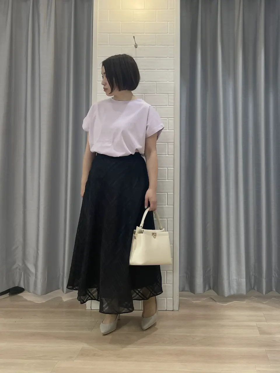 ANY SIS 丸岡 コーディネート画像
