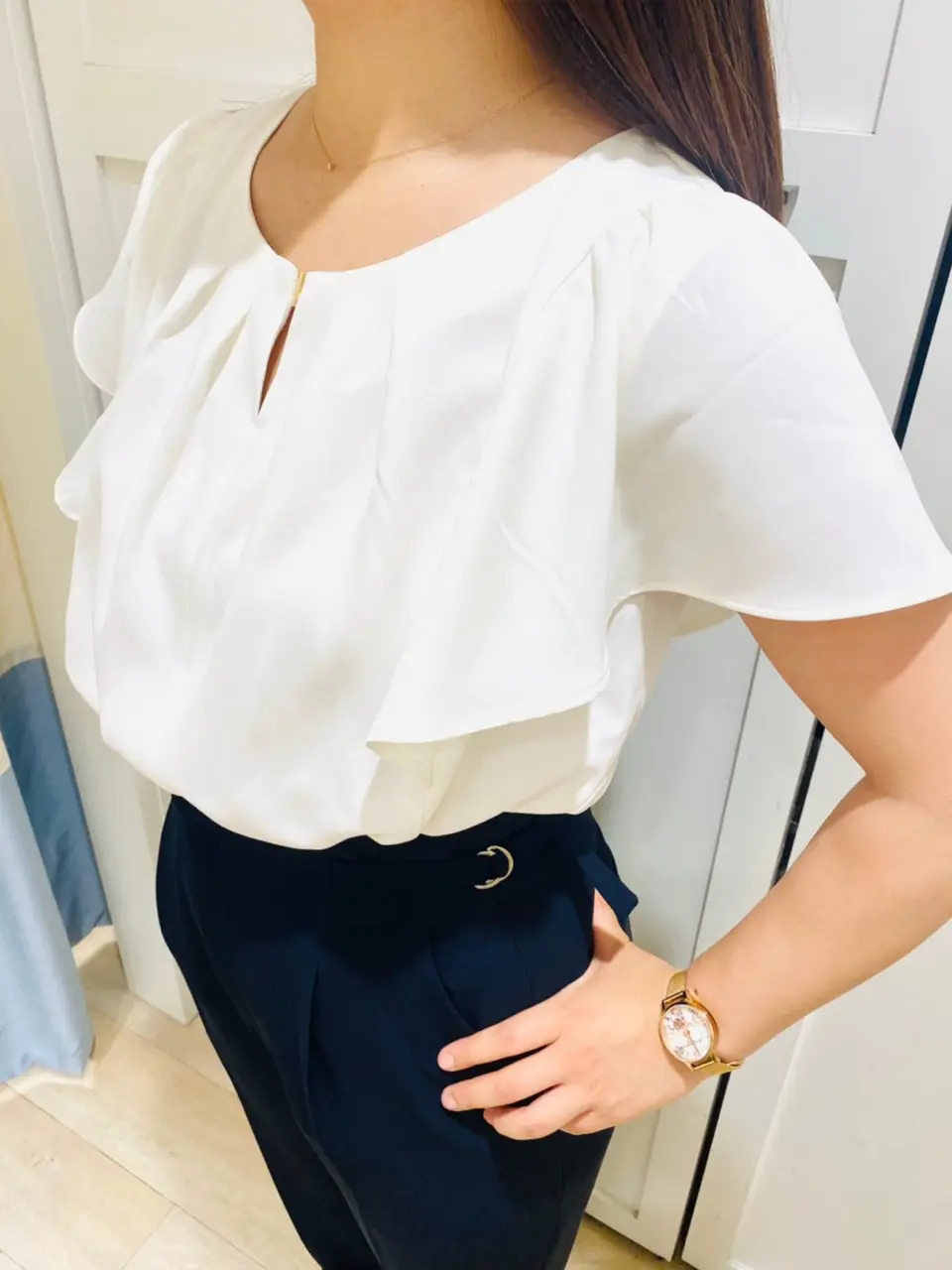 ANY SIS スタッフ コーディネート画像