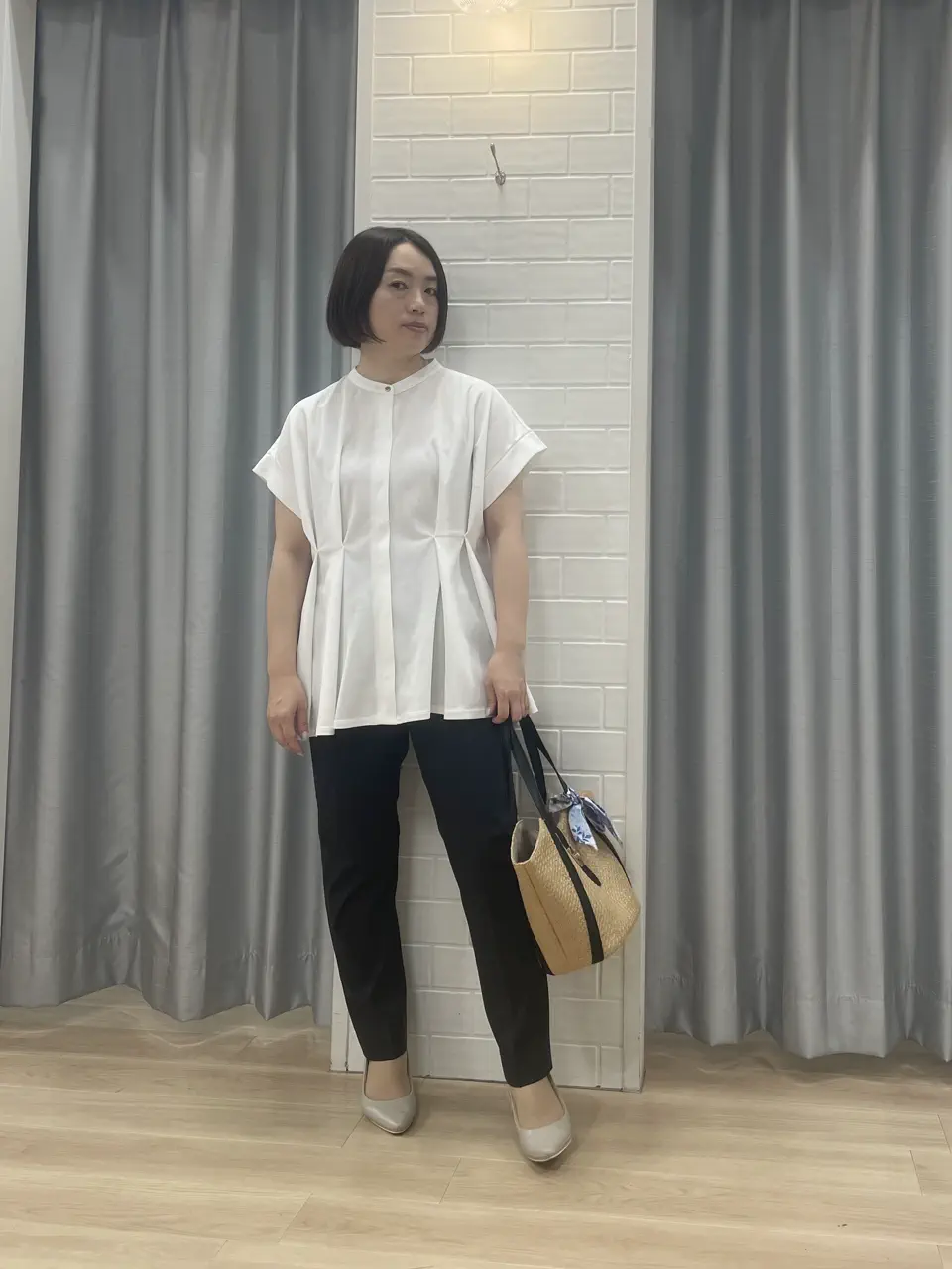 ANY SIS 丸岡 コーディネート画像