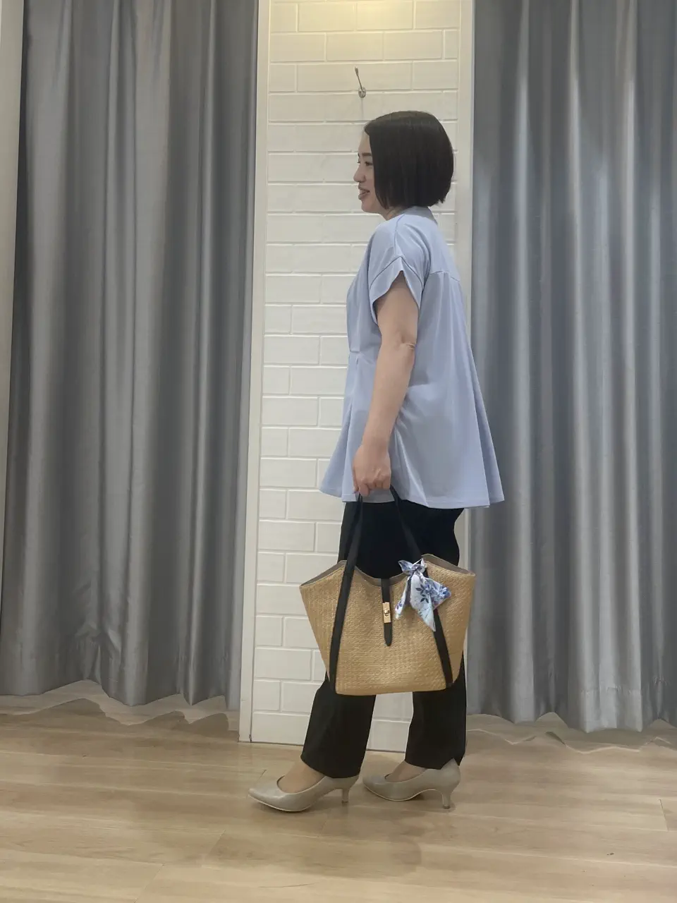 ANY SIS 丸岡 コーディネート画像