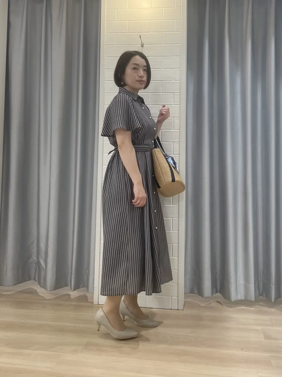 ANY SIS 丸岡 コーディネート画像