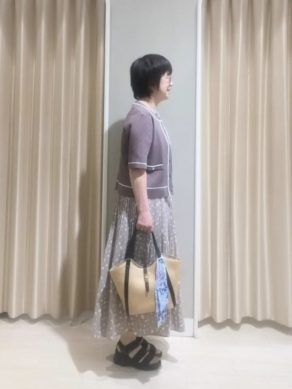 ANY SIS 岡本 コーディネート画像