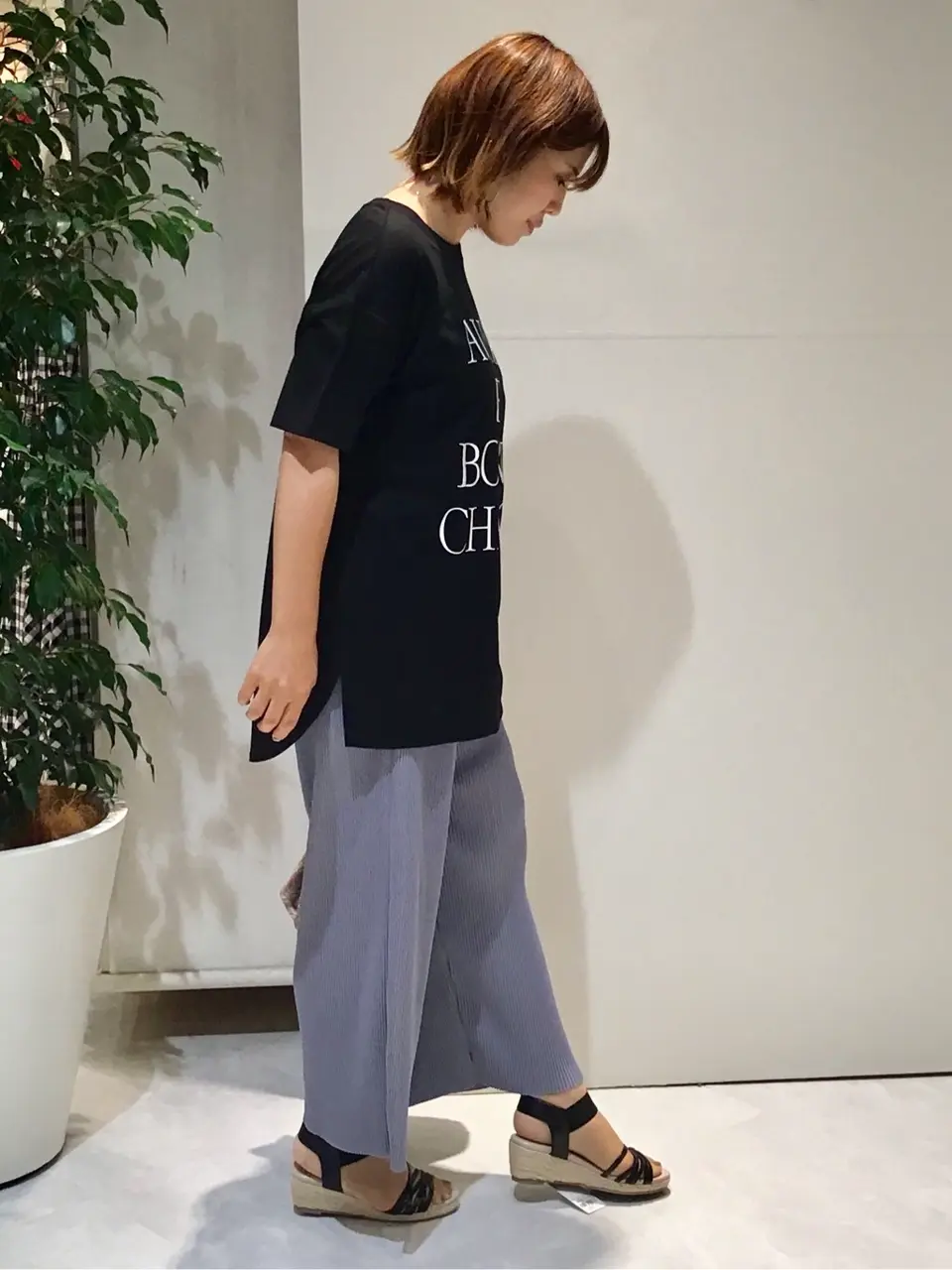 ANY SIS tomo コーディネート画像