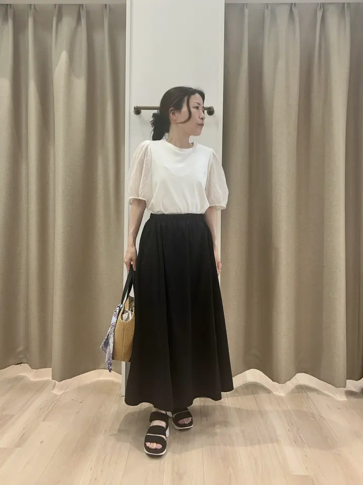 ANY SIS 長尾 コーディネート画像