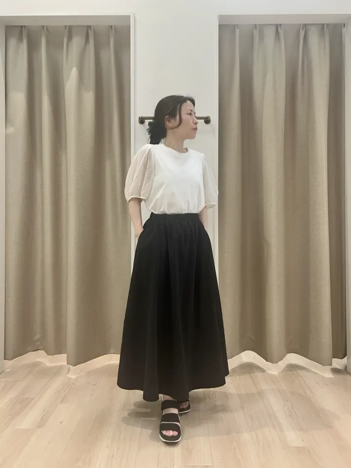 ANY SIS 長尾 コーディネート画像