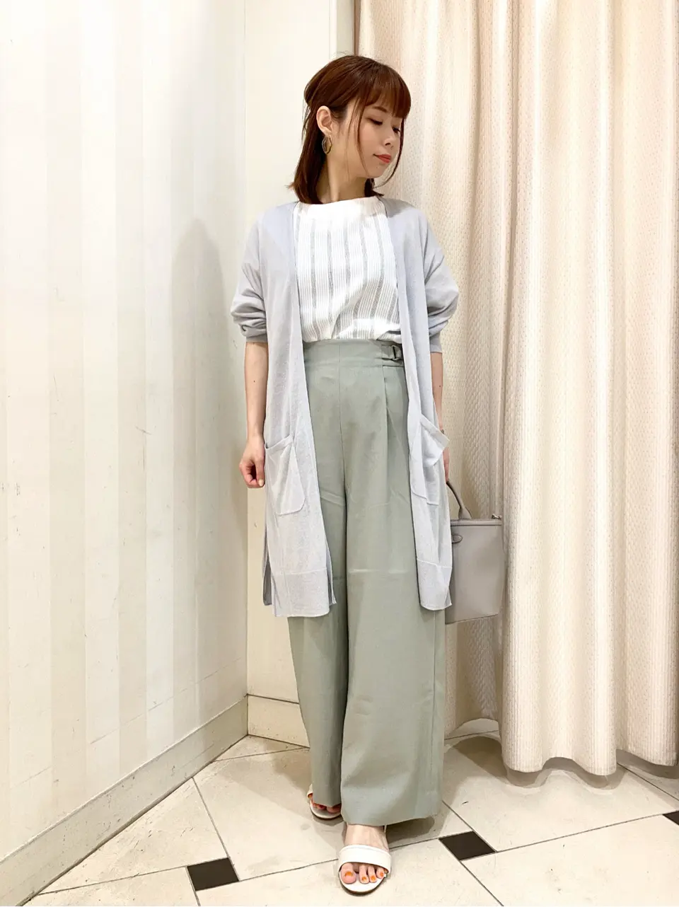 ANY SIS 横尾 コーディネート画像