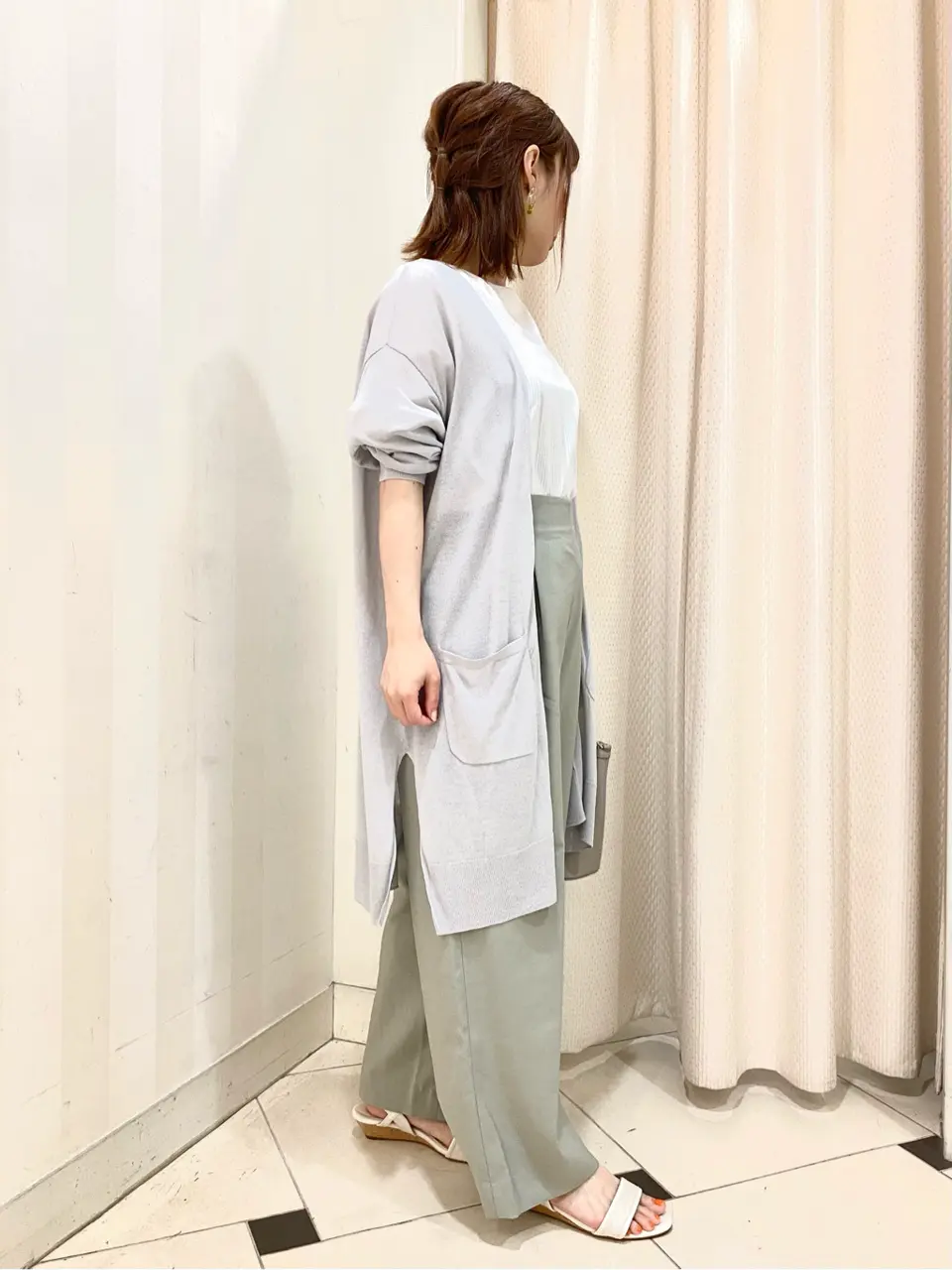 ANY SIS 横尾 コーディネート画像