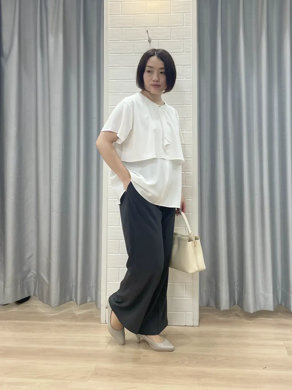 ANY SIS 丸岡 コーディネート画像