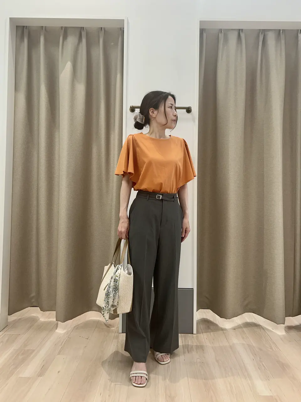  長尾 コーディネート画像