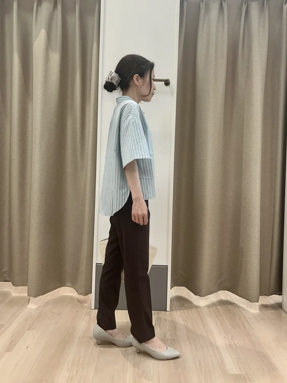 ANY SIS 長尾 コーディネート画像