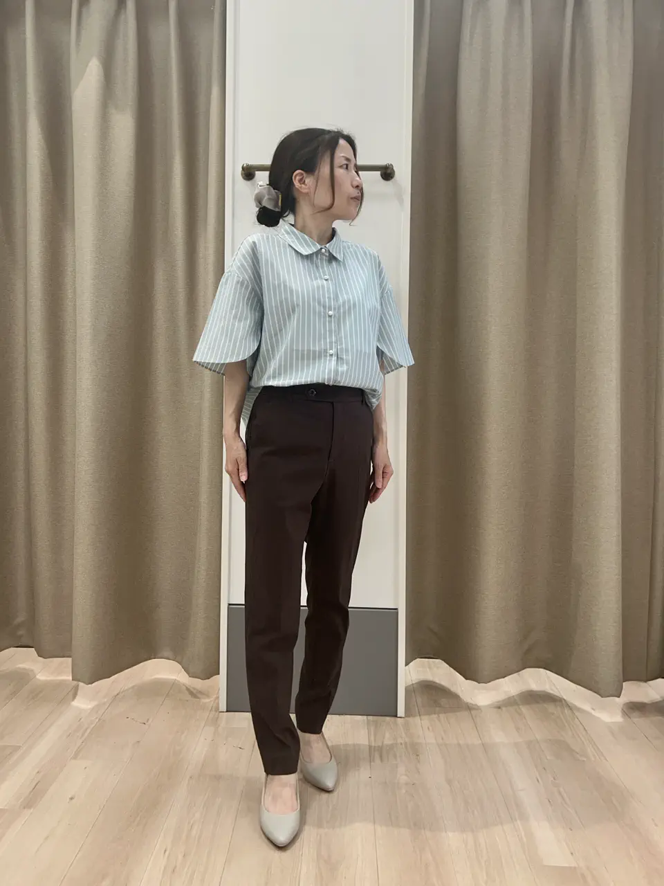 ANY SIS 長尾 コーディネート画像