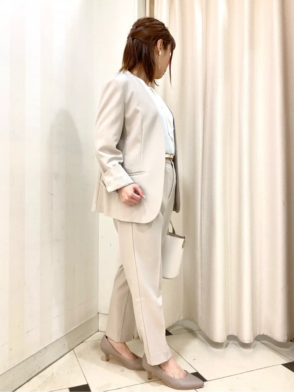 ANY SIS 横尾 コーディネート画像