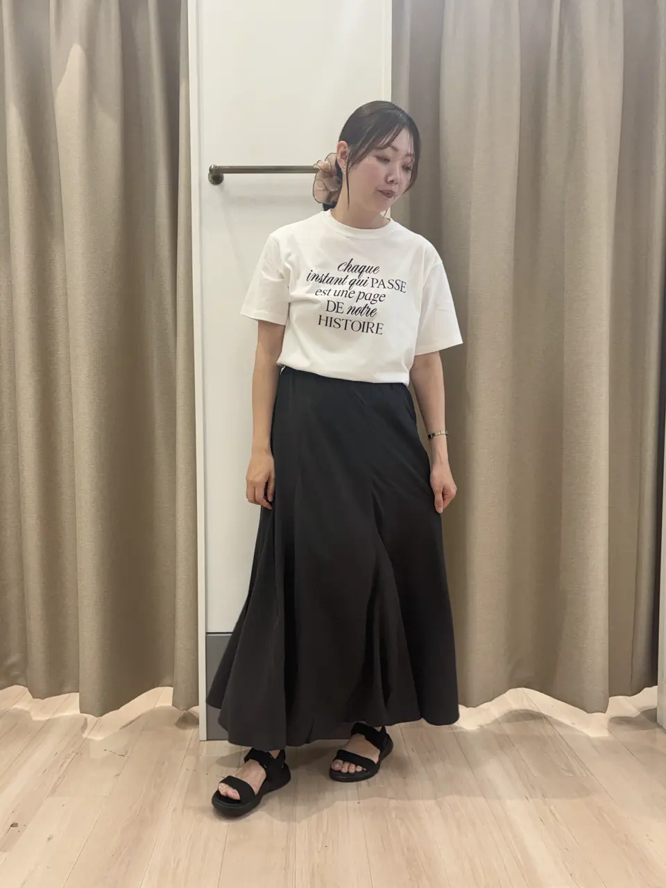  笠羽 コーディネート画像