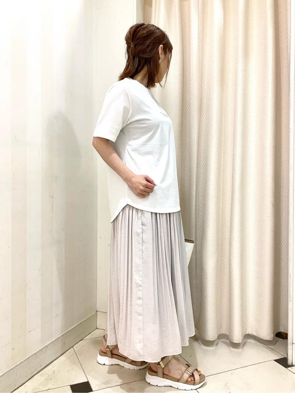 ANY SIS 横尾 コーディネート画像