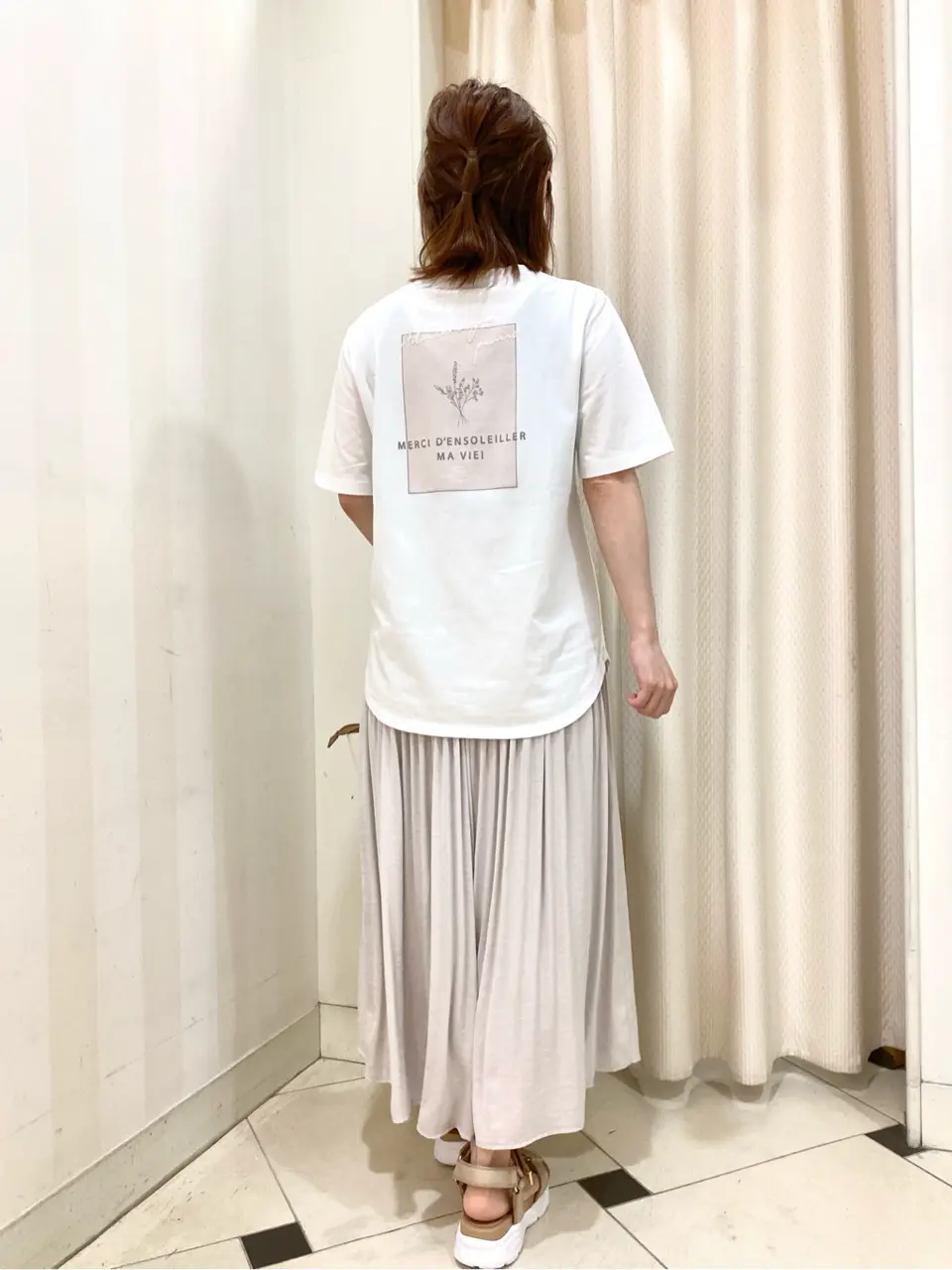 ANY SIS 横尾 コーディネート画像