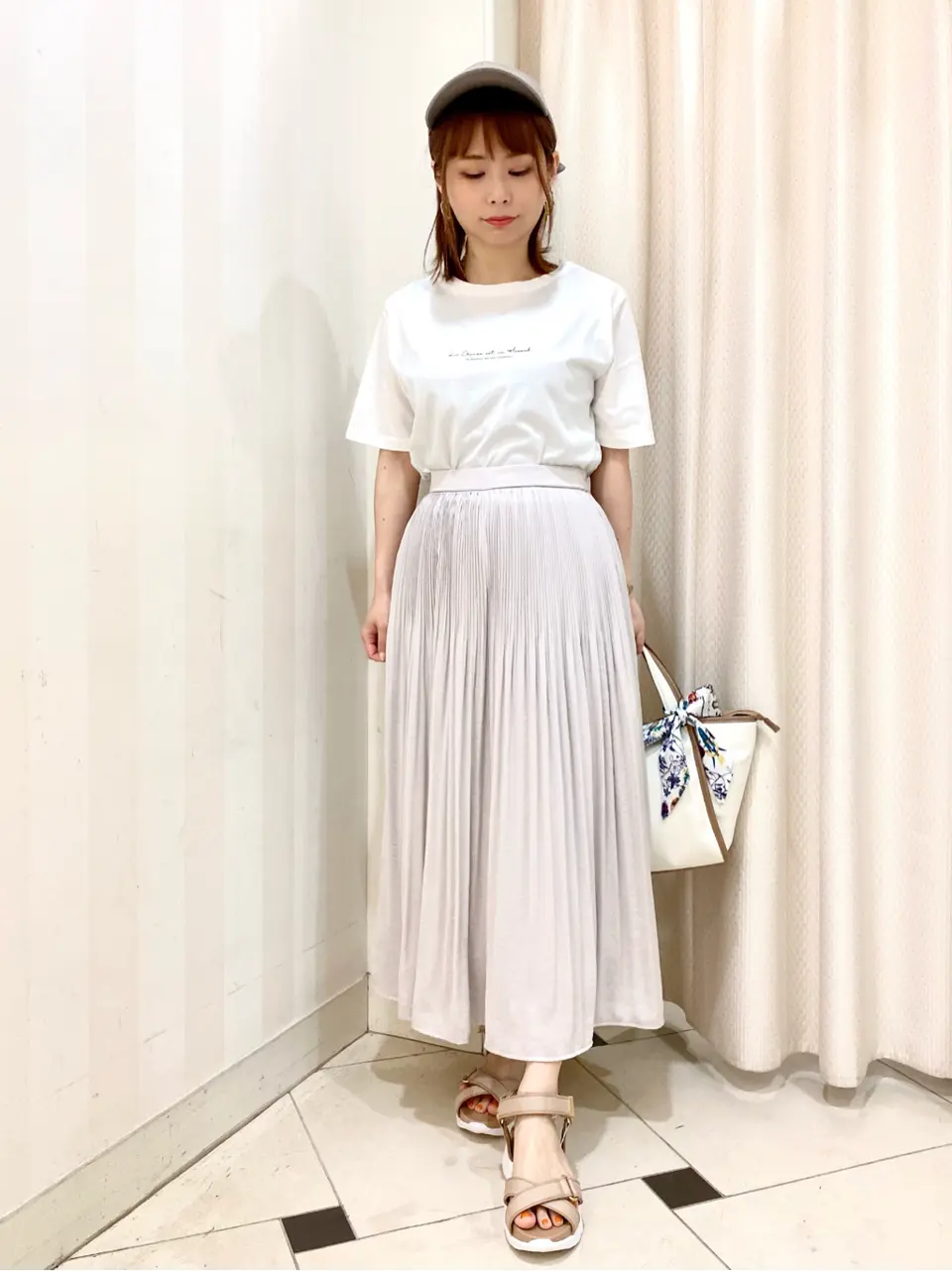 ANY SIS 横尾 コーディネート画像