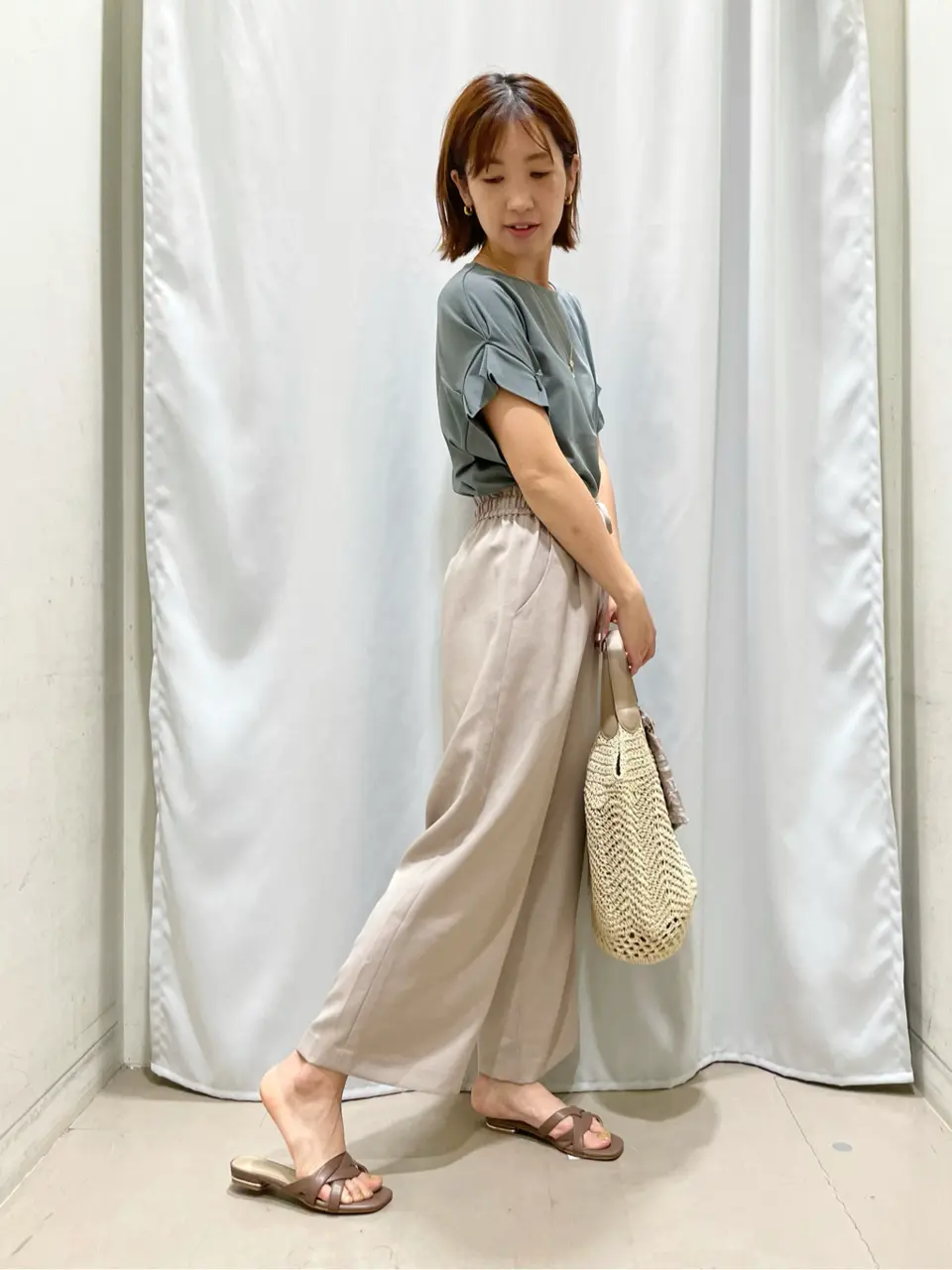 ANY SIS 濱野 コーディネート画像