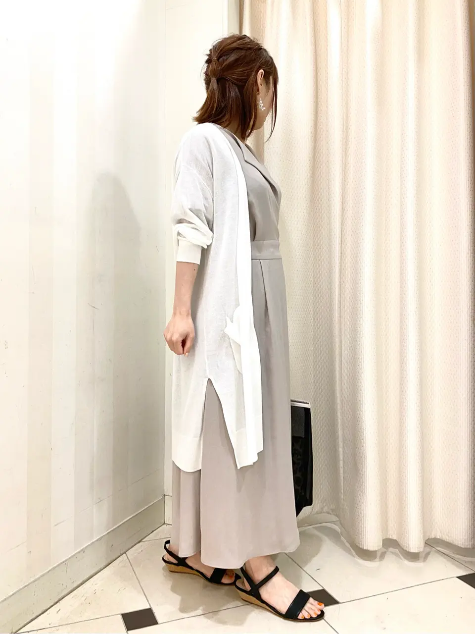 ANY SIS 横尾 コーディネート画像