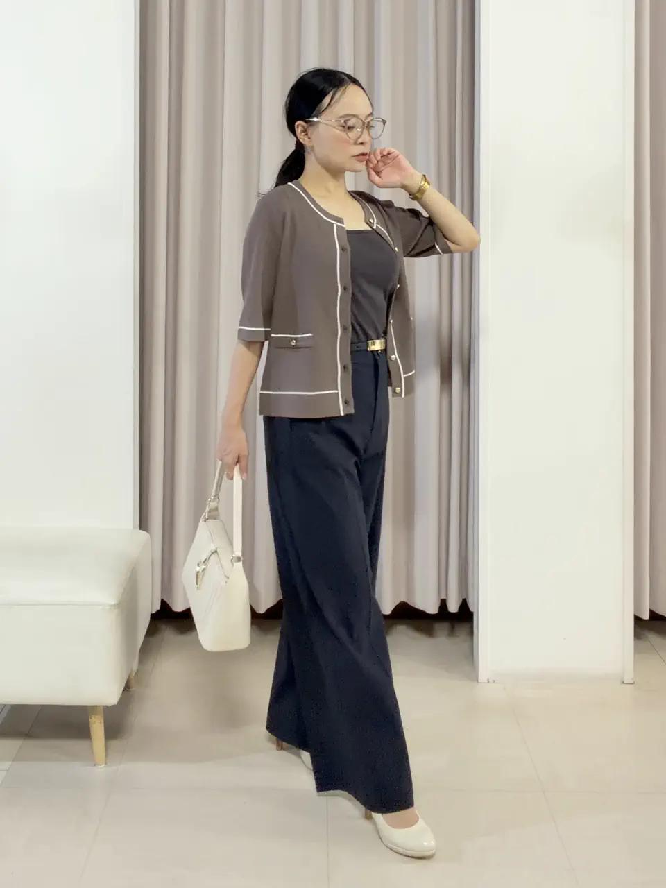 ANY SIS ナラ コーディネート画像