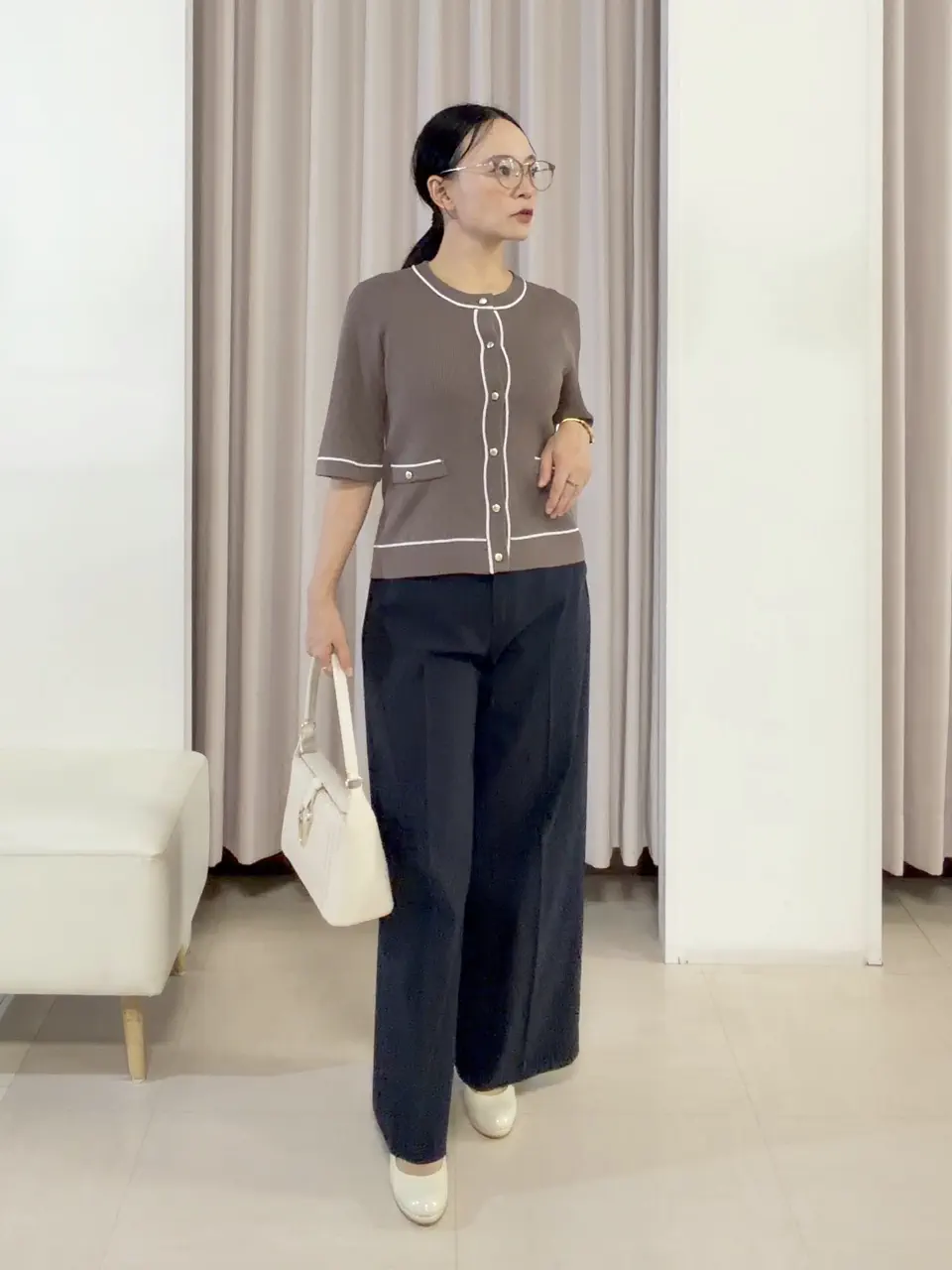 ANY SIS ナラ コーディネート画像