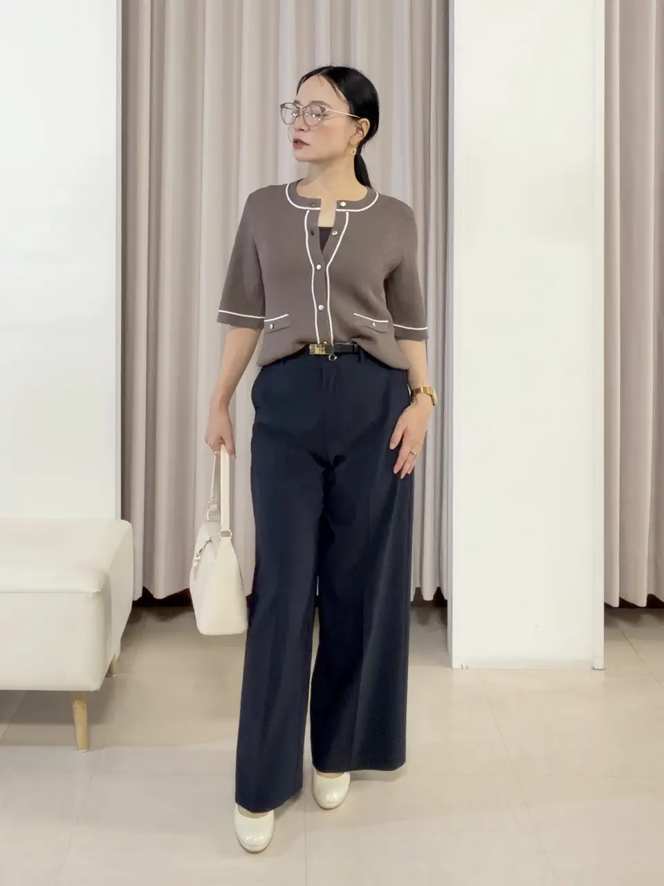 ANY SIS ナラ コーディネート画像