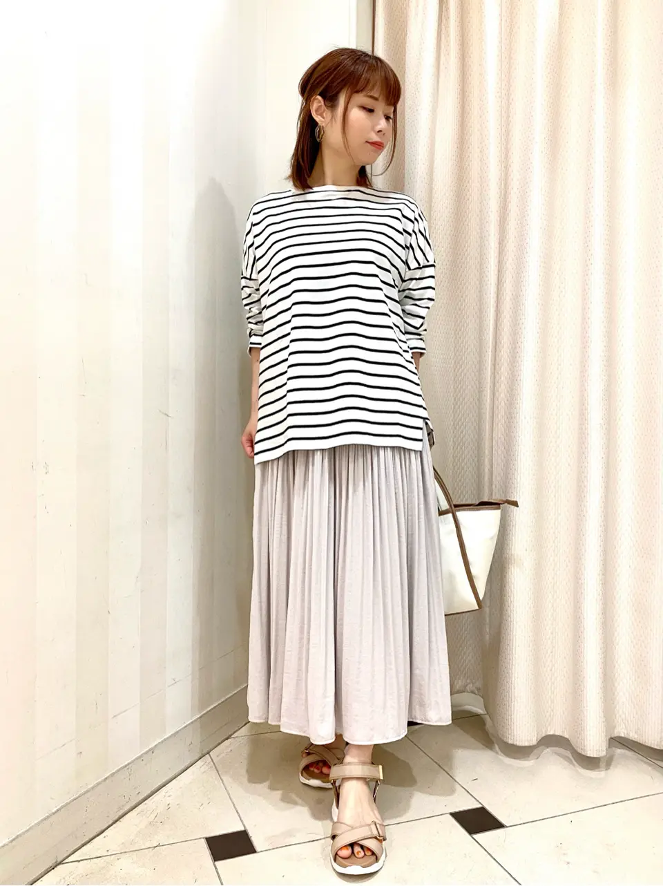 ANY SIS 横尾 コーディネート画像