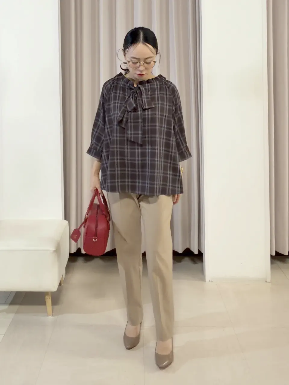 ANY SIS ナラ コーディネート画像