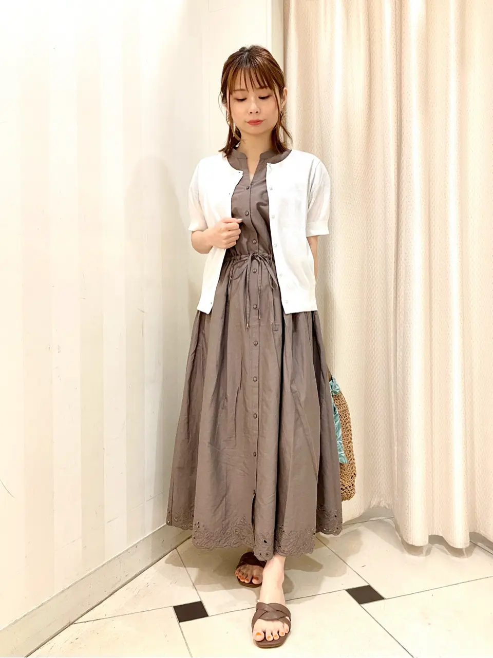 ANY SIS 横尾 コーディネート画像