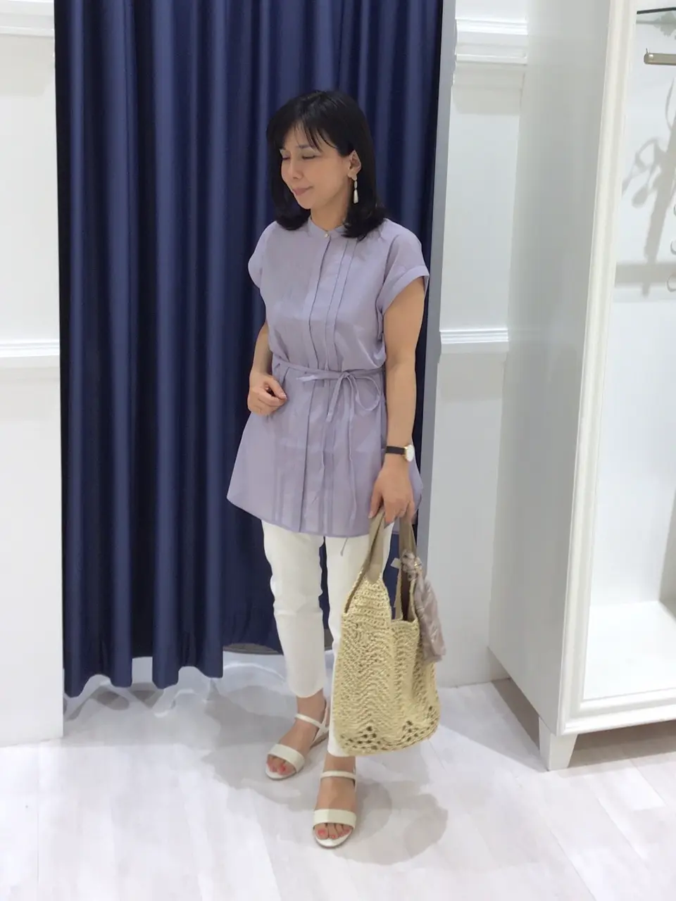 ANY SIS スタッフ コーディネート画像