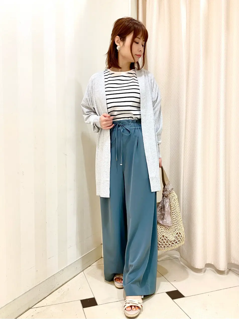 ANY SIS 横尾 コーディネート画像