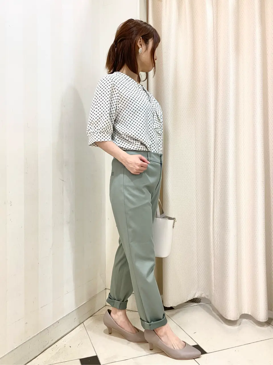 ANY SIS 横尾 コーディネート画像