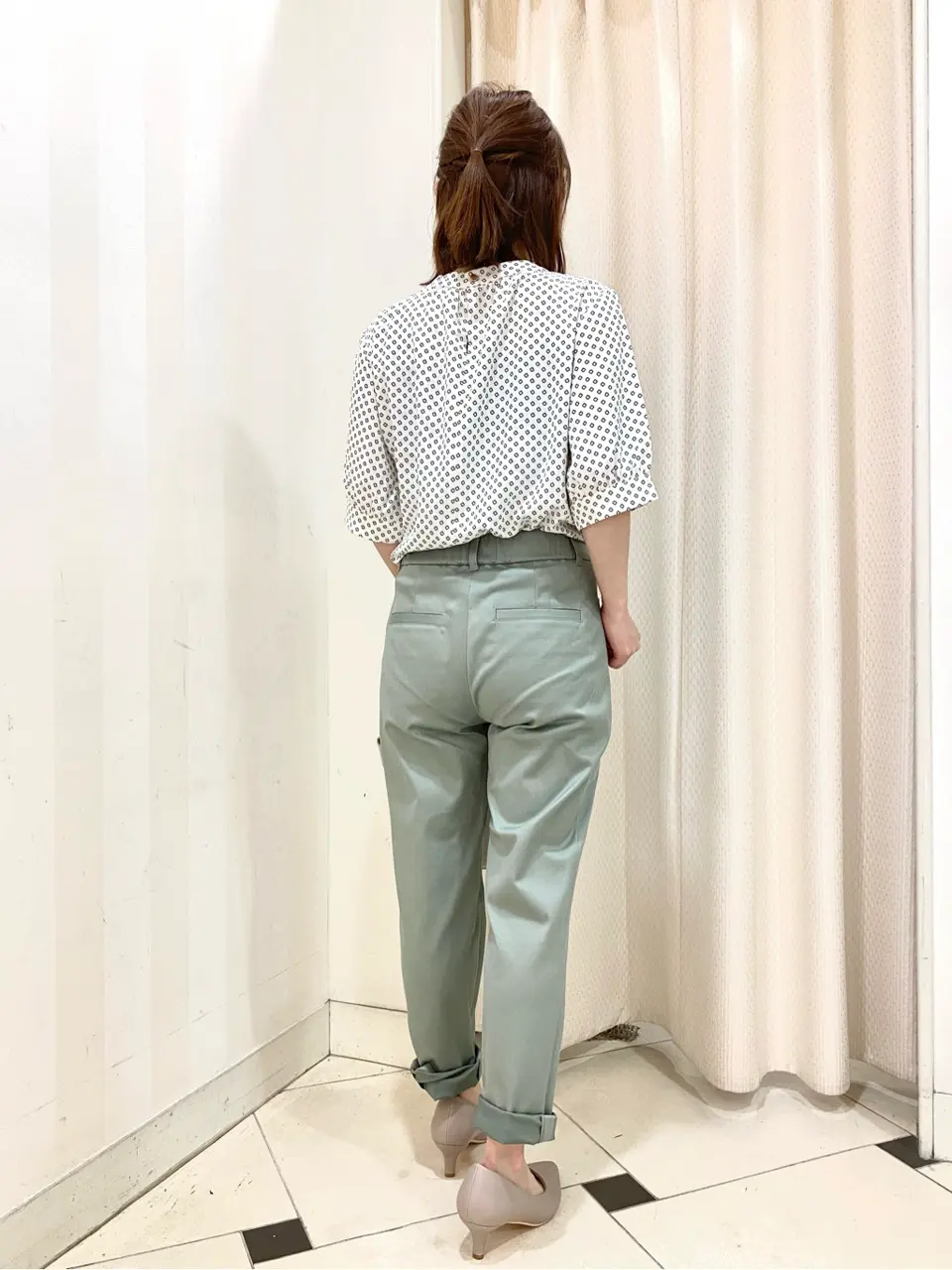 ANY SIS 横尾 コーディネート画像