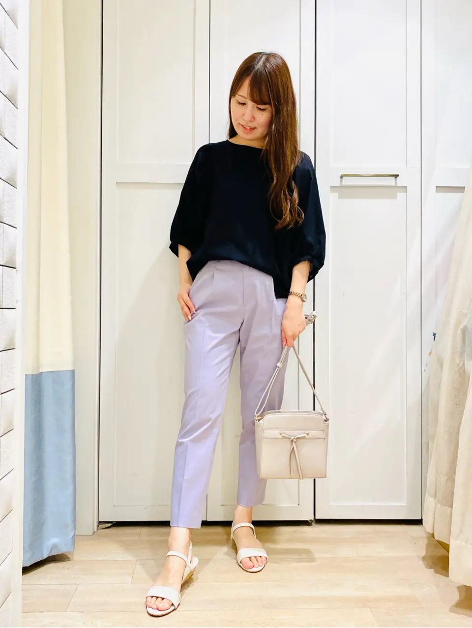 ANY SIS スタッフ コーディネート画像