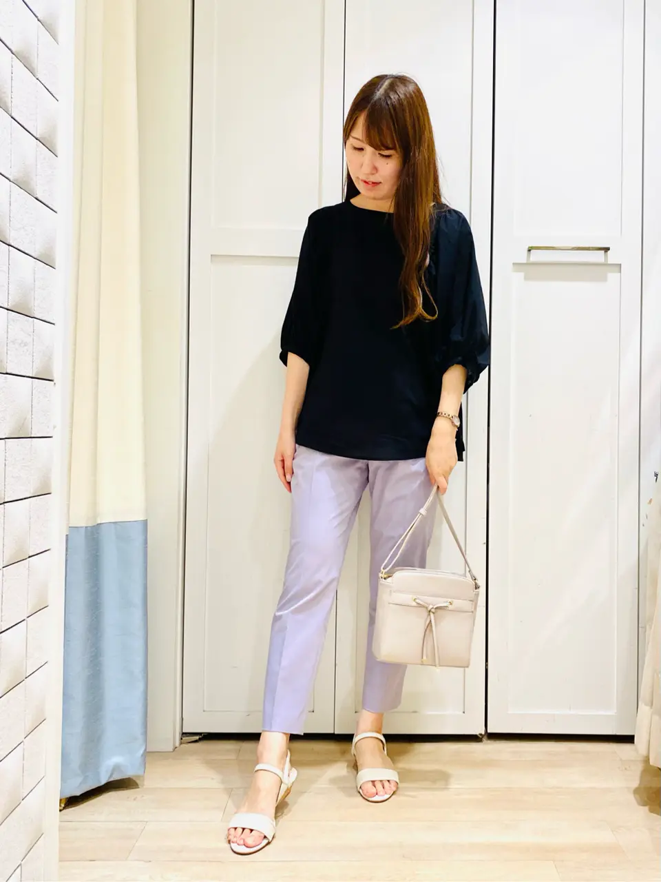 ANY SIS スタッフ コーディネート画像