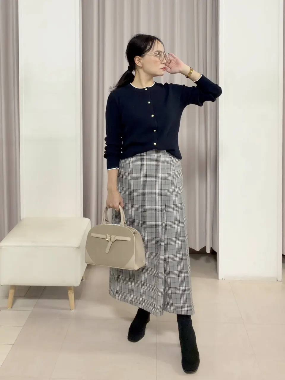 ANY SIS ナラ コーディネート画像