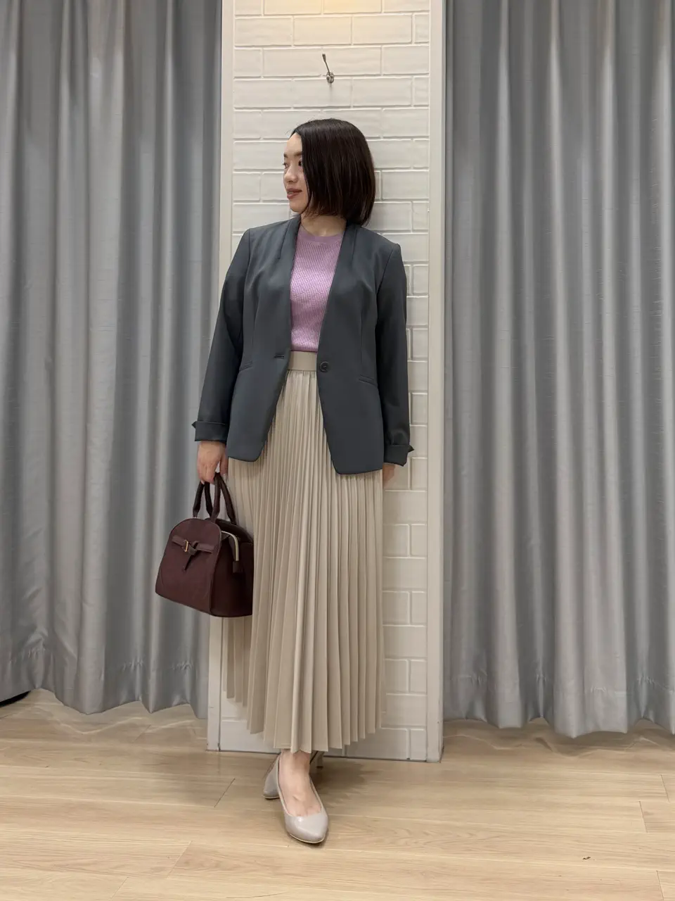 ANY SIS 丸岡 コーディネート画像