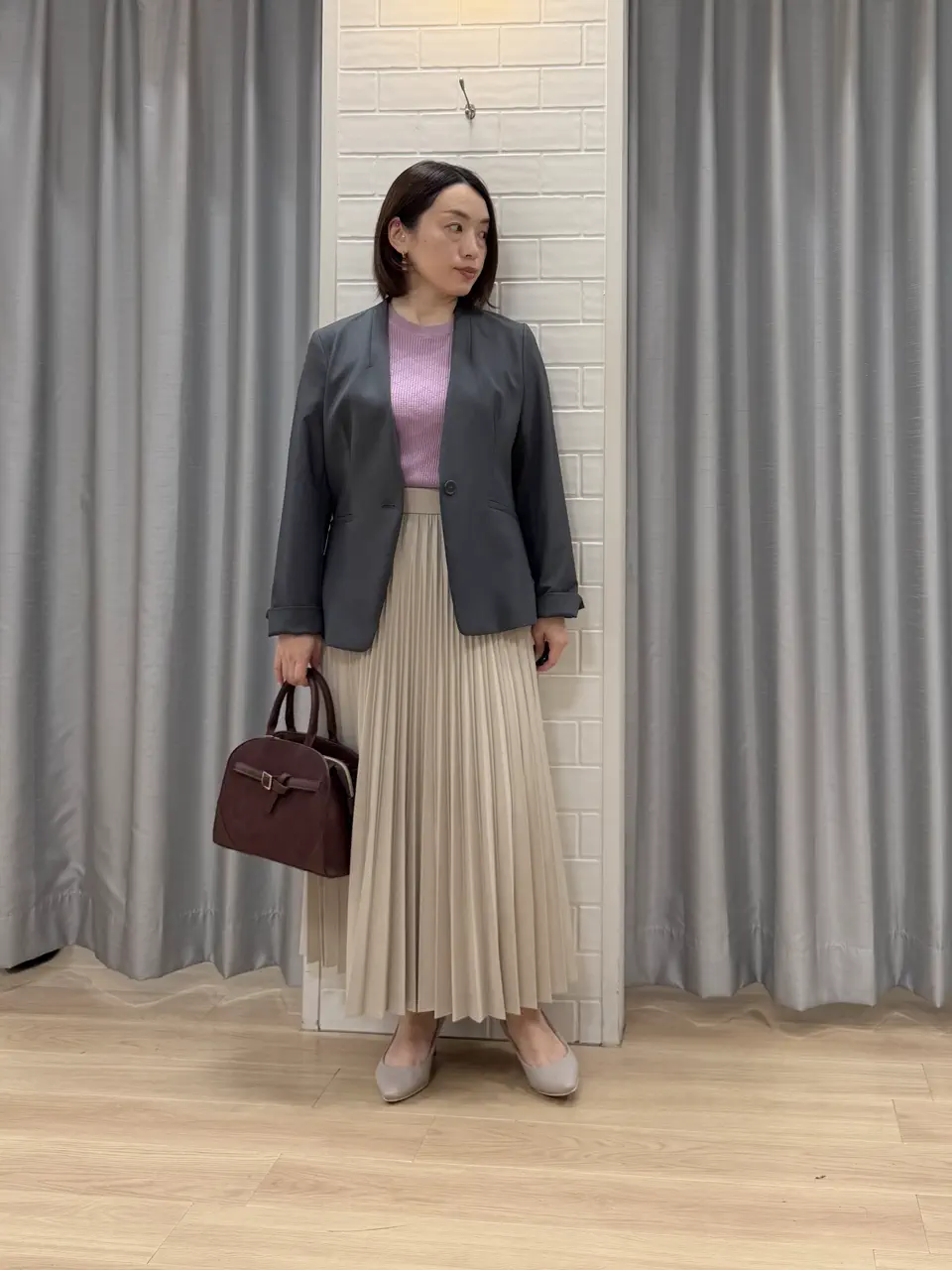 ANY SIS 丸岡 コーディネート画像