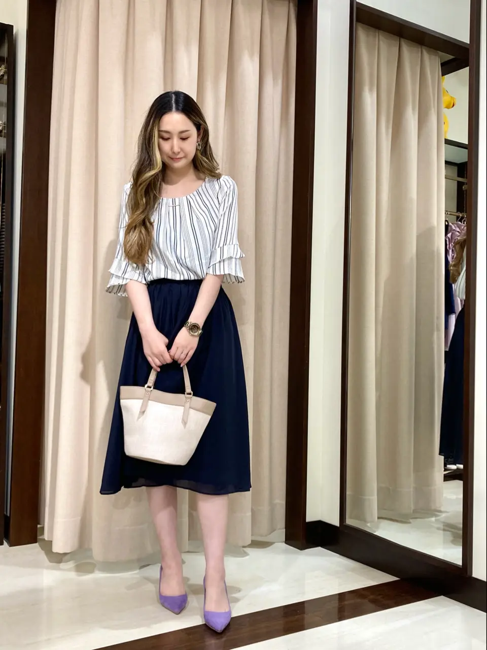 ANY SIS STAFF コーディネート画像