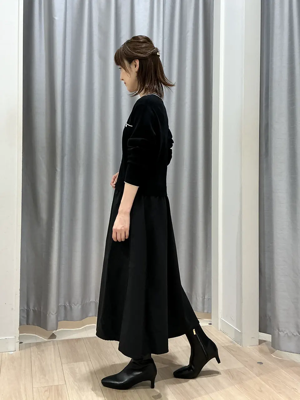 ANY SIS 田中 コーディネート画像