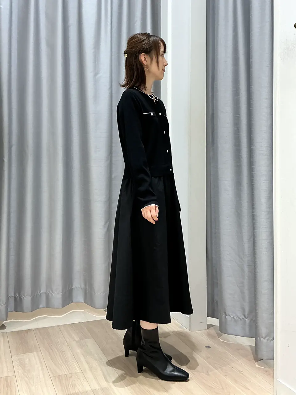 ANY SIS 田中 コーディネート画像