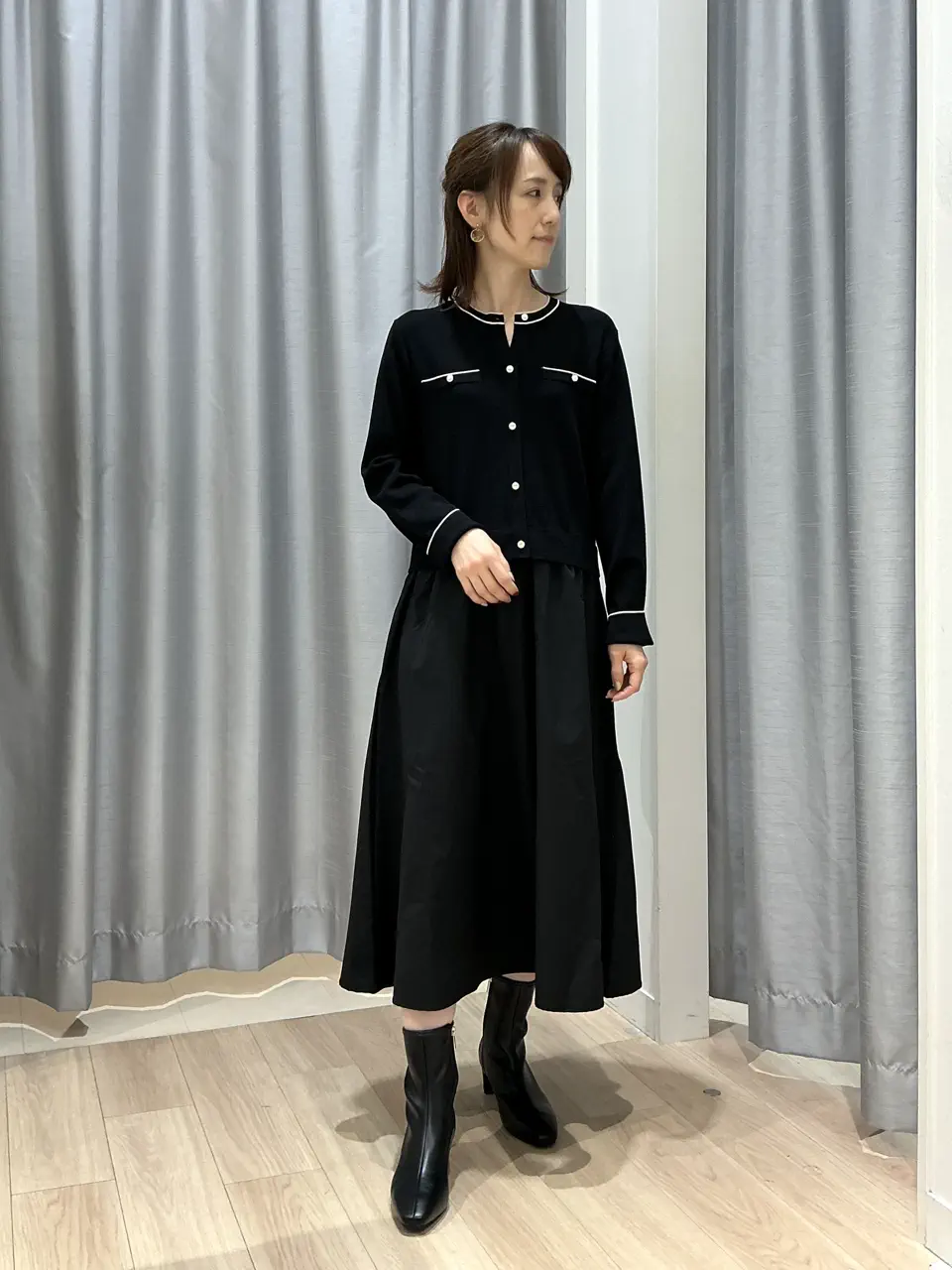 ANY SIS 田中 コーディネート画像