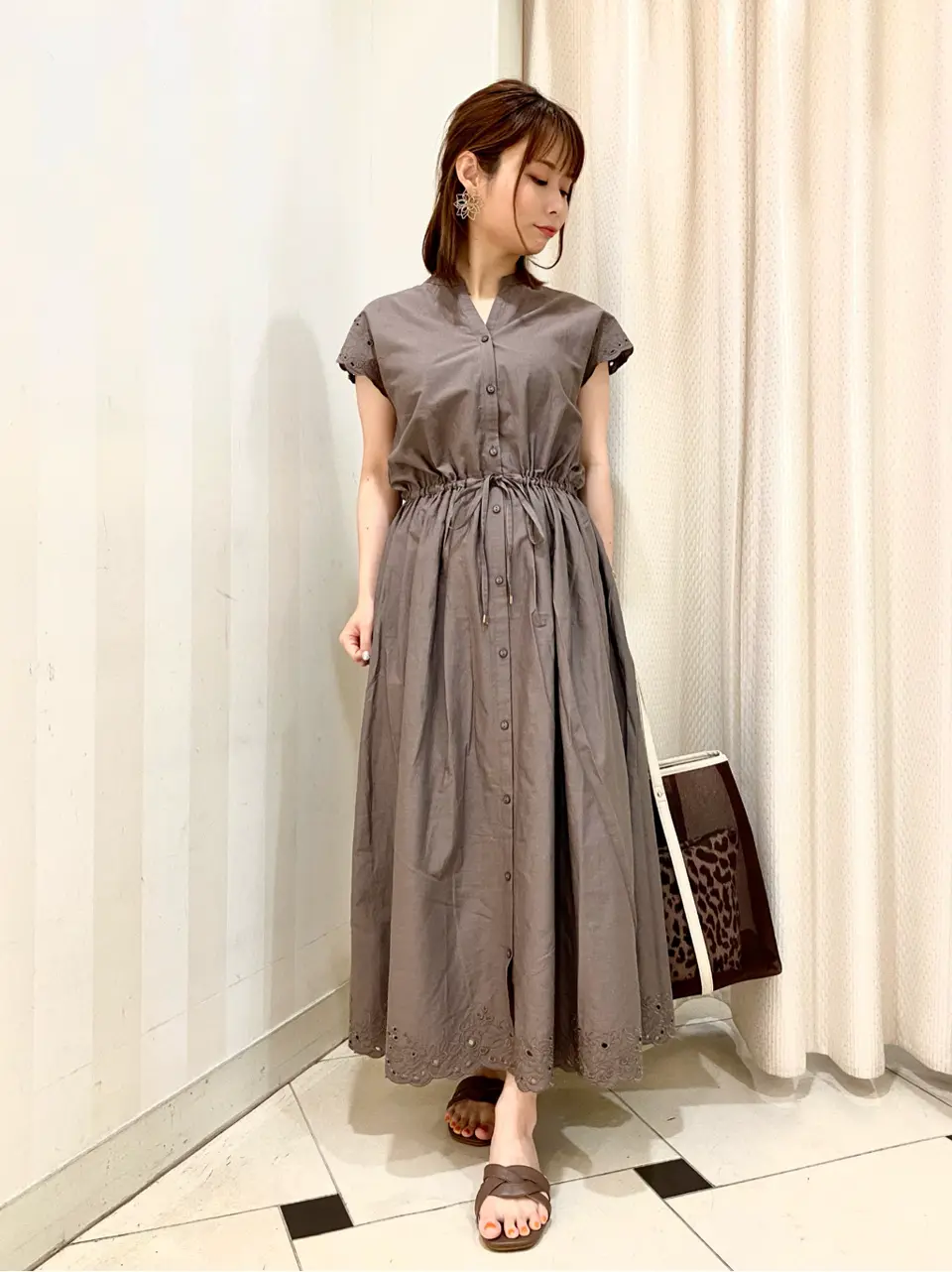 ANY SIS 横尾 コーディネート画像