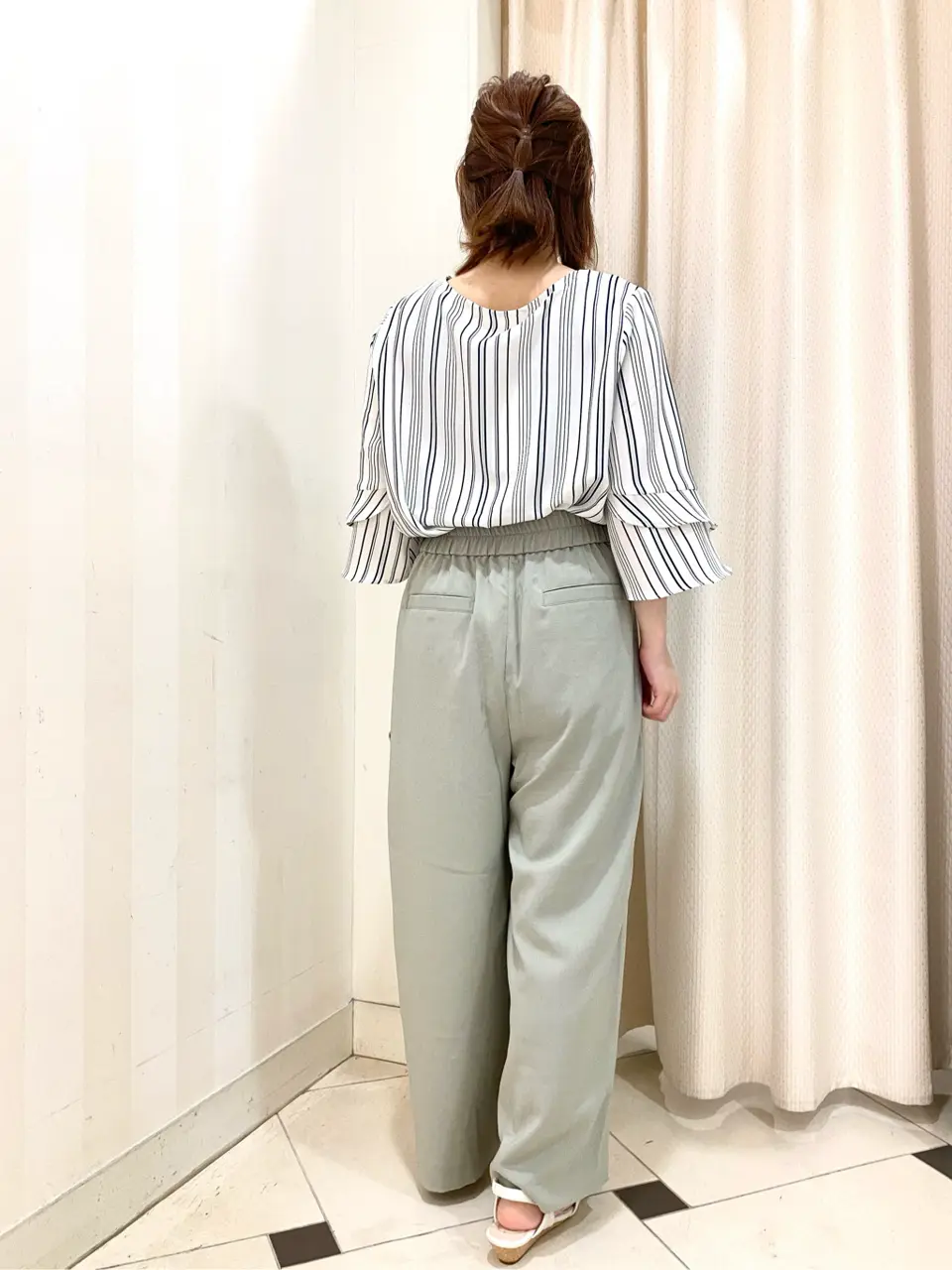 ANY SIS 横尾 コーディネート画像