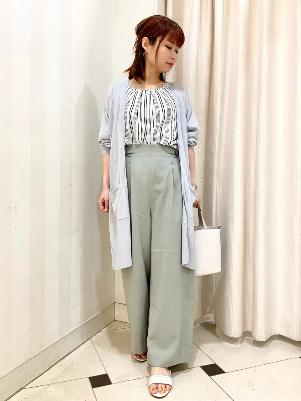 ANY SIS 横尾 コーディネート画像