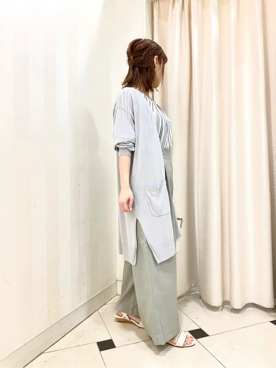 ANY SIS 横尾 コーディネート画像