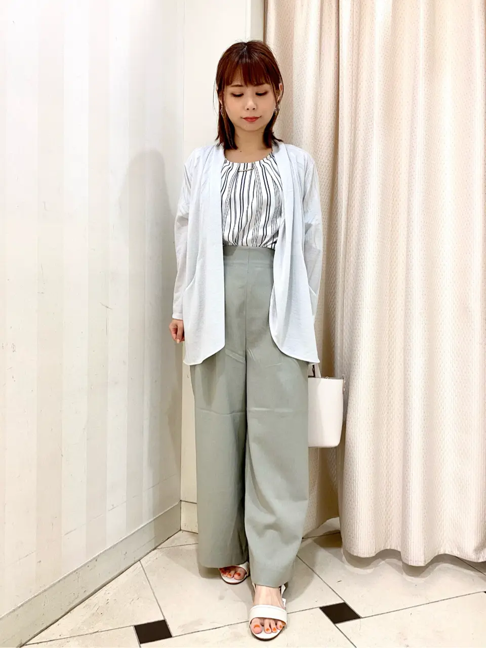 ANY SIS 横尾 コーディネート画像