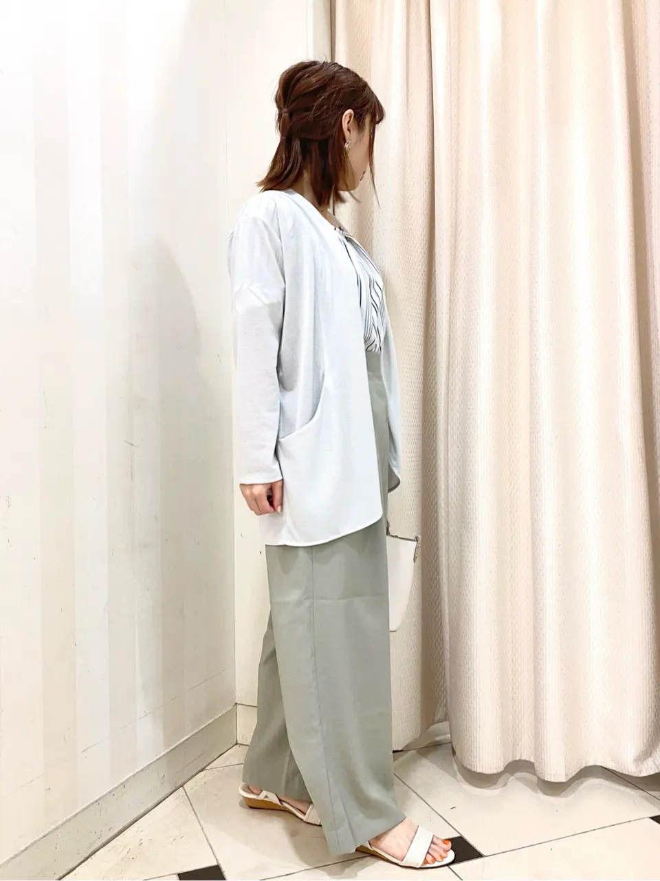 ANY SIS 横尾 コーディネート画像