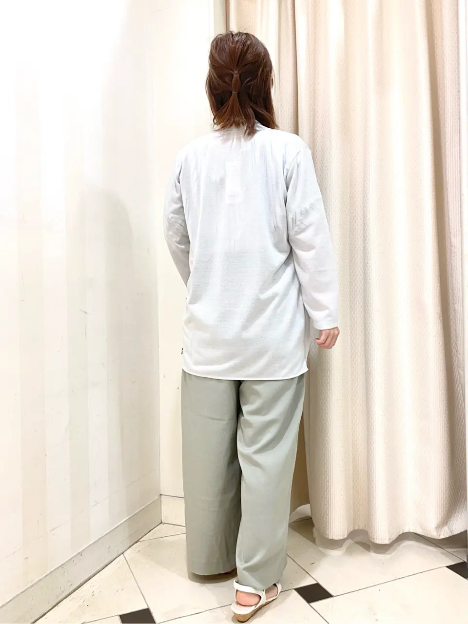 ANY SIS 横尾 コーディネート画像