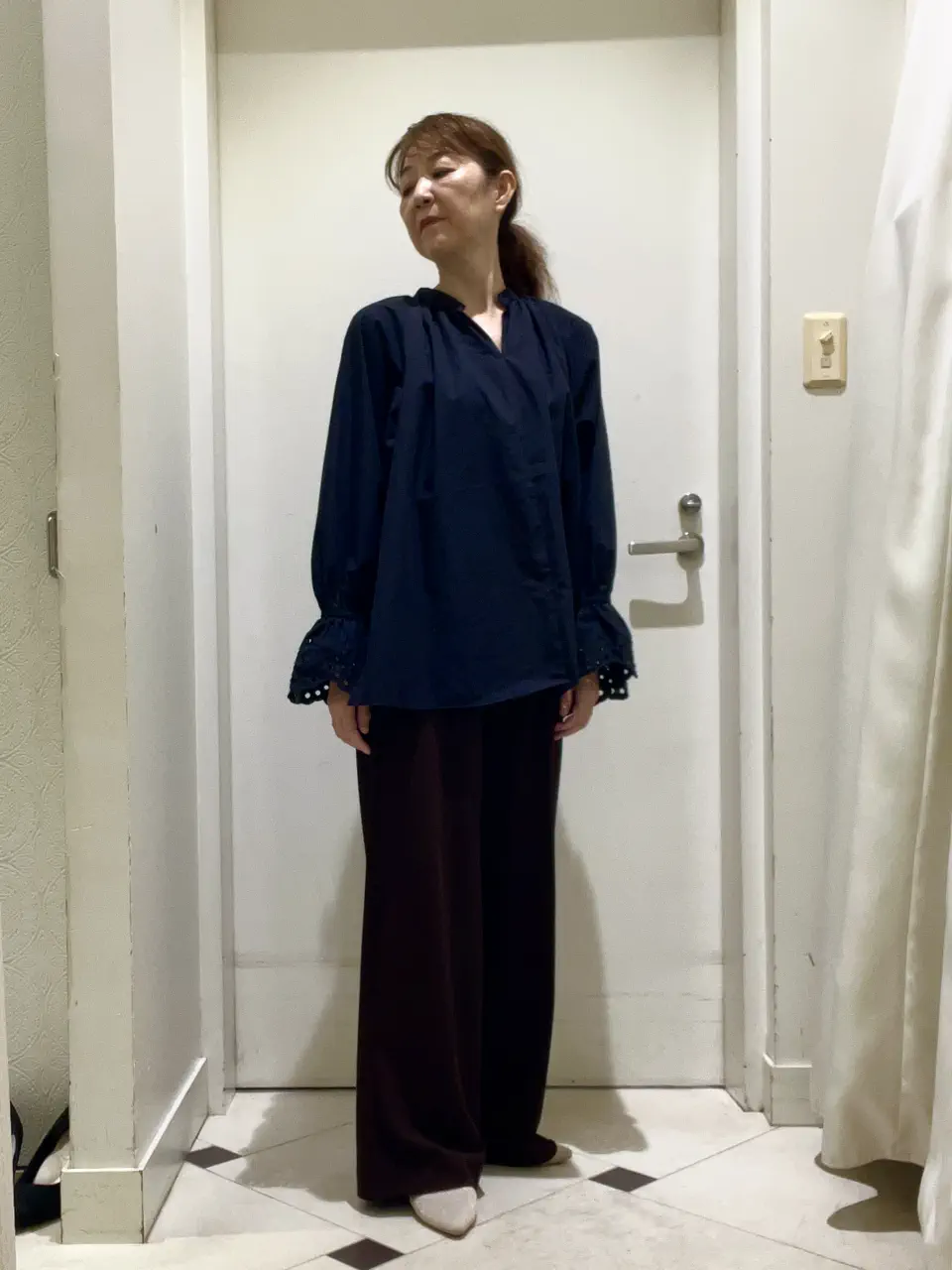 ANY SIS 女性 コーディネート画像