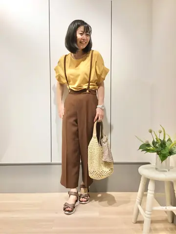 ANY SIS 山本 コーディネート画像